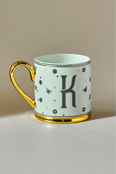 Karaca 330 ml Mug with Letter K