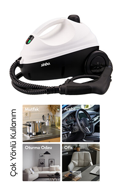 Sinbo SSC-6423 Çok Fonksiyonlu Buharlı Temizlik Makinası - Buharlı Temizleyici