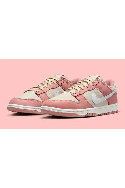 Nike Dunk Low Prm - Red Stardust Farbe Sneaker
