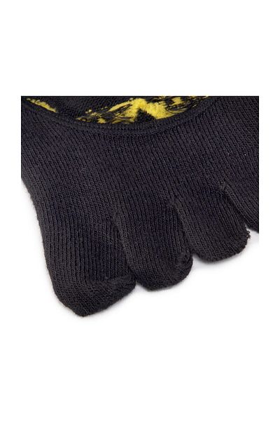 Vibram Fivefingers Unisex no-show ponožky černé dospělé