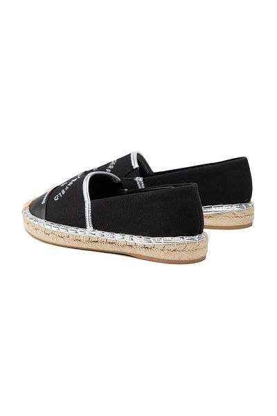 Karl Lagerfeld Espadrilky černé dospělé