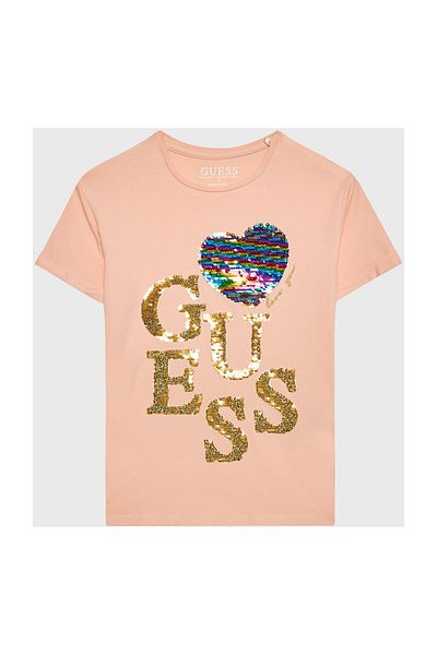 Guess T-Shirt Schwarz Kinder