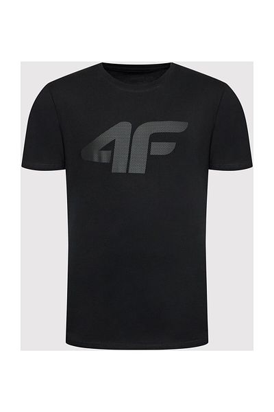 4F Černé tričko pro dospělé