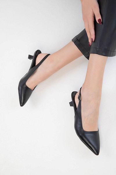 SOHO Black Women's Classic Heeled Shoes 20285