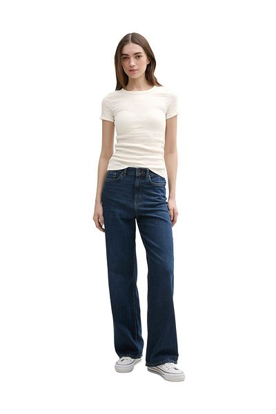 Tom Tailor Denim tricou crinkle