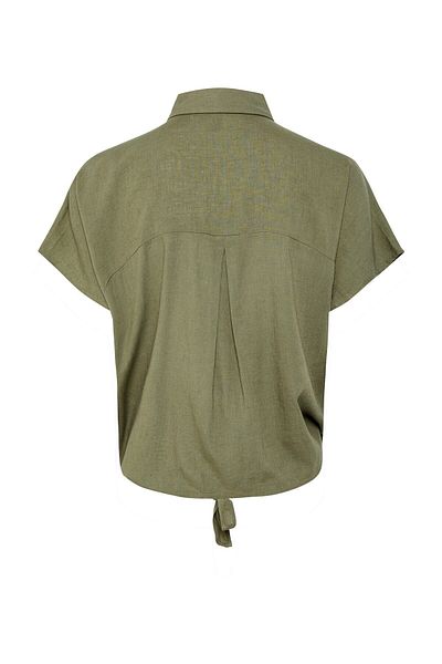 PIECES Deep Lichen Green Shirt for Women and Girls