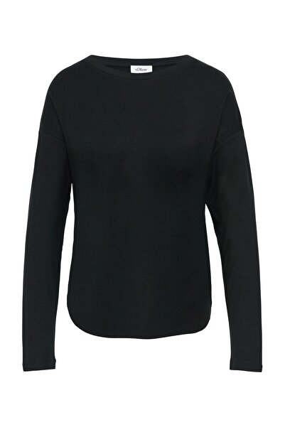 s.Oliver Casual, στρογγυλή λαιμόκοψη, μαλακό, lyocell, jersey