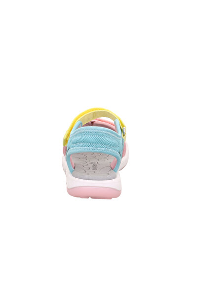 Superfit Pink/Yellow/Blue Girls Sandals 1- 009545 -9010-1 Pebbles