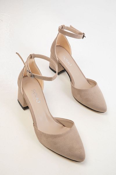 SOHO Skin Suede Women's Classic Heeled Shoes 20370