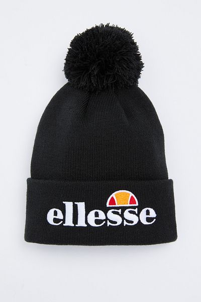 Ellesse Unisex schwarze Baskenmütze