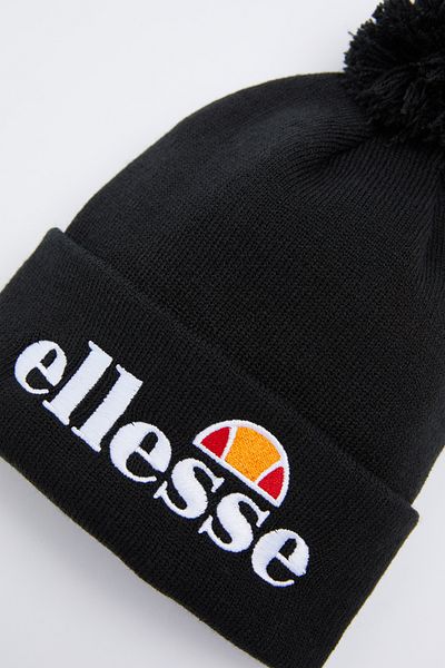Ellesse Unisex schwarze Baskenmütze