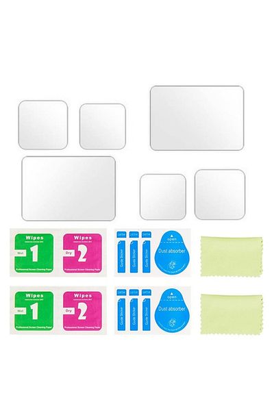 NEELU 2set Tempered Glass Screen Protector for GoPro Hero 12 11 10 9 Black Lens Protection Protective Film