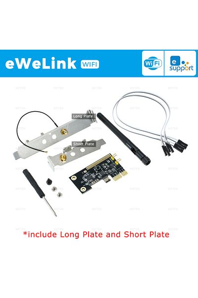 Choice مفتاح إعادة ضبط طاقة الكمبيوتر eWelink Tuya eWeLink Wifi Zigbee USB PCIe Card للتحكم عن بعد في الكمبيوتر الشخصي Des