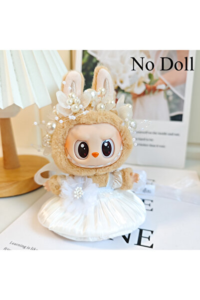 Choice لا دمية - ملابس دمية صغيرة من القطيفة تنورة برعم مع إكسسوار شعر من الل...