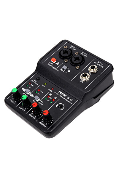 Choice TEYUN Q-12 TEYUN Q-24 Q-22 Q-12 بطاقة صوت احترافية خلاط صوت مراقبة الق...