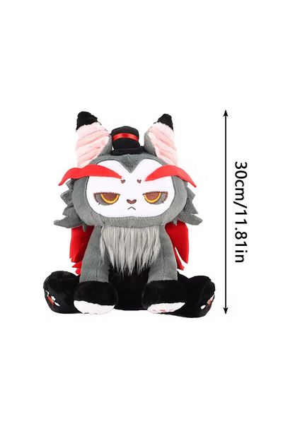 Choice Style M Hot Cat Plush Toy Funny Angel Dust Alastor TV Fans Collecting Gift Cute Cotton Stuffed Plush