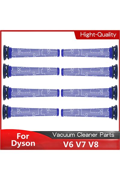 Choice 8PCS Spare Parts For Dyson V6 V7 V8 DC58 DC59 Absolute Cordless Stick Vacuum Cleaner 965661-01 effic