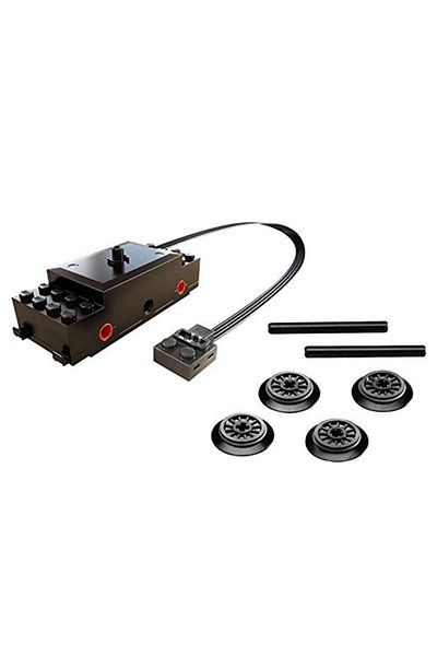 Choice PF-88002 New The Train Motor Four-wheel Drive Orbital Motors PF Building Blocks Brick Model Accessor