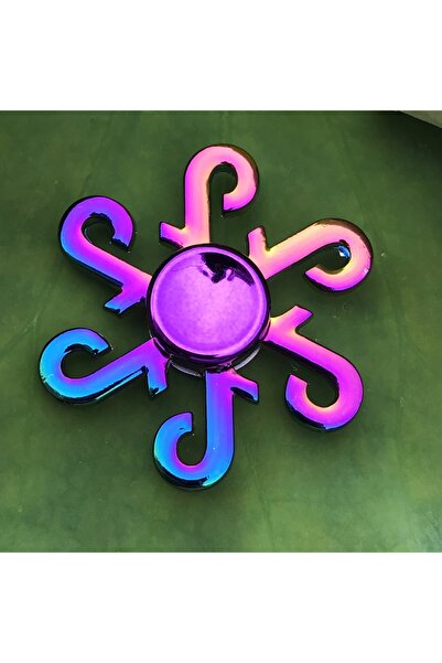 Choice لعبة سبينر فيدجيت معدنية جديدة بألوان قوس قزح متدرجة R188 ذات محمل صام...