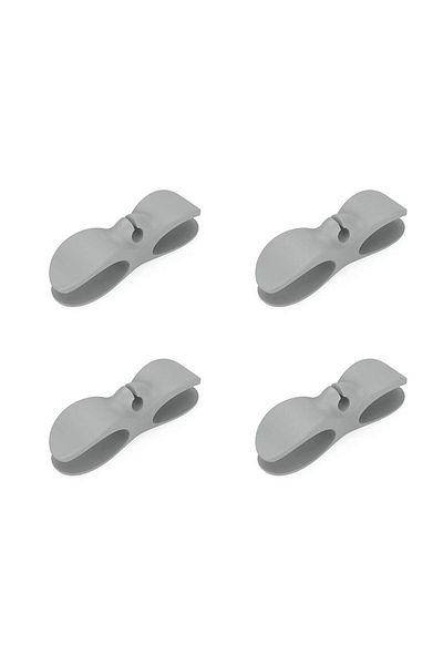 Choice Gray 4PCS 4PCS Cord Winder Organizer for Kitchen Appliance Cord Wrapper Cable Management Clip Holder