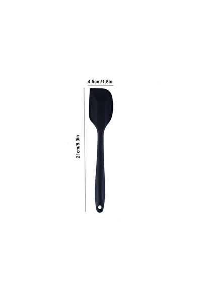 Choice F03S-Black Silicone cream spatula Non-stick butter spatula Heat-resist...