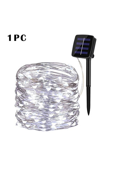 Choice 7 متر 50 ليد قطعة واحدة - أبيض 7 متر/12 متر/22 متر/32 متر ليد ضوء شمسي...