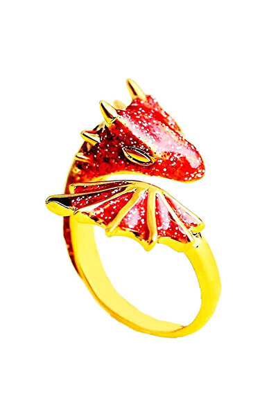 Choice خاتم قابل للتغيير الحجم C019 Jisensp Gothic Punk Dragon Ring للرجال بتصميم حيوان الفايكنج القديم قابل للتعديل لأصابع اليد للنساء