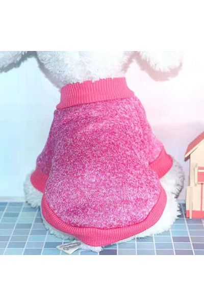 Choice L Gjkrosered Dog Warm Clothes Spring Autumn Winter Cute Fashion Jacket Round Neck Sweater Pet Suppli