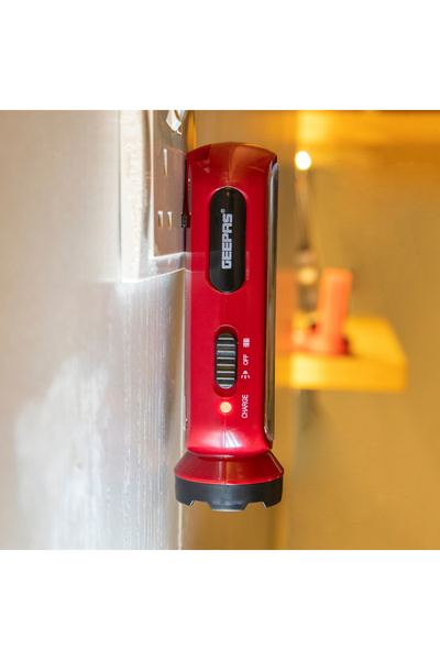 Geepas Portable 36 Pcs Led & 200 Hour Working Rechargeable Lantern with Torch | Extended Battery Life