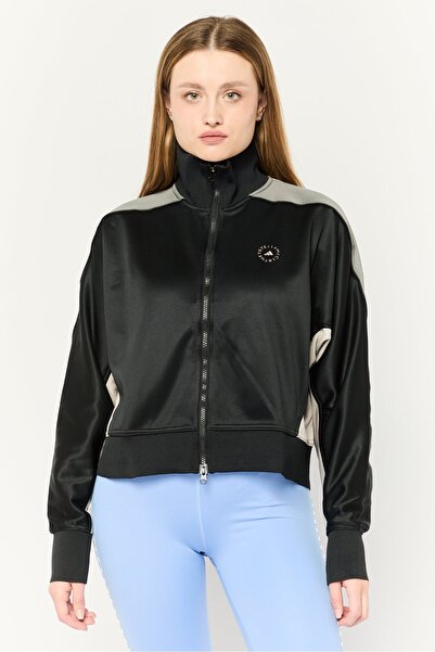 adidas by Stella McCartney Women Sportswear Fit Long Sleeve Training Jacket, Black