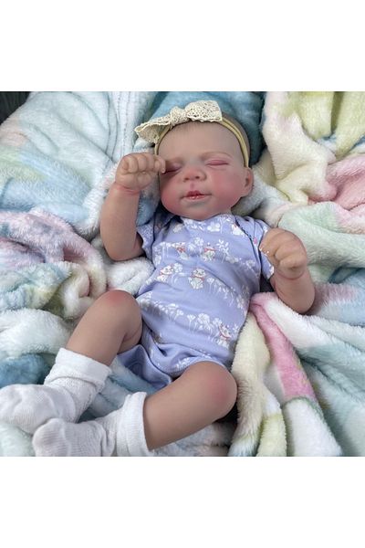 MRB Cloth Body Doll 18Inch Doll 17/18 inch Adorable Lifelike Reborn Baby Dolls Pascale and Elijah Cloth