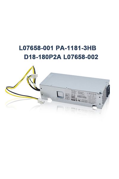 Choice 150W - 250W New Suitable for HP 280 G3 400 G5 SFF 180W D18-180P2A L07658-002 L07658-001 PA-1181-3HB