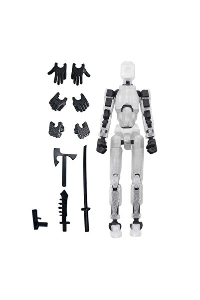 Choice باي سي 1 قطعة 1 قطعة 13 مفصلًا دمية متحركة مفصلية لعبة تجميع ذاتية الص...