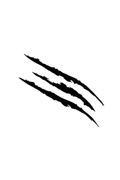 Choice black Car Monster Claw Scratch Decal Reflective Sticker For Car Auto Headlight Decoration Vinyl Deca