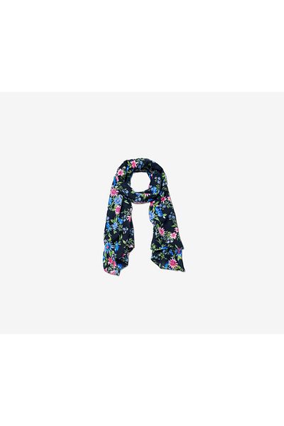 Tchibo Women Floral Scarves, Multicolor