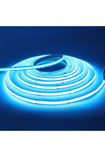 Choice 5m Width 3mm Ice Blue Dc 5v Usb Cob Strip 3mm 5mm 8mm White/pink/red/white/yellow/yellow/ice Blue/gr