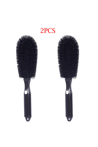 Choice1 2 قطعة فرشاة عجلة السيارة، أدوات تنظيف الإطارات، فرشاة تنظيف حافة الس...