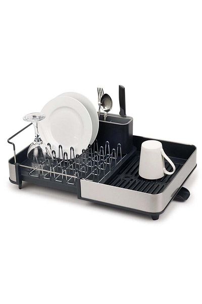 Joseph Joseph Joseph Joseph Extend Steel Dish Rack, Grey