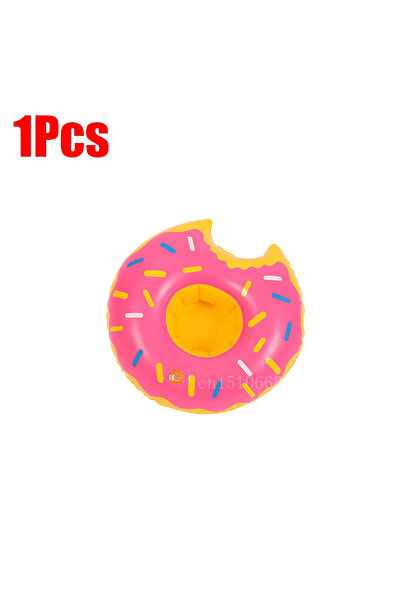 MOJOYCE 1 قطعة B 1-5 قطع كأس عائم قابل للنفخ حامل أكواب المشروبات على شكل طائ...