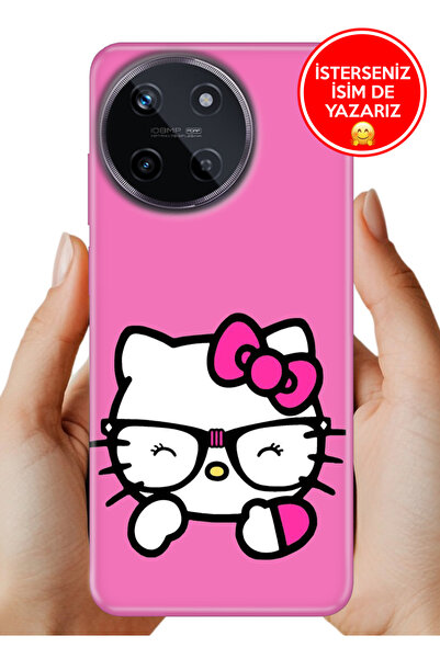 realme 11 4G Kılıf Desenli Baskılı Kamera Korumalı Silikon KittyGo