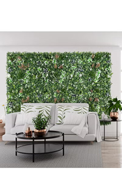 co arma Artificial grass green panels used as wall decoration for indoor and outdoor places