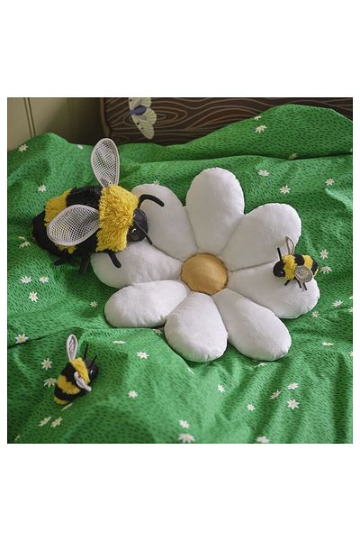 IKEA Skogsduva 
 
 Soft Toy, Black-Yellow, 21 Cm, Bumblebee