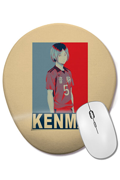 BASKI DÜNYASI Mouse Pad oval Kenma Kozume cu suport pentru încheietura mâinii