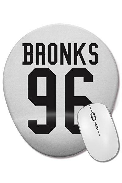 BASKI DÜNYASI Οβάλ ποντίκι με υποστήριξη καρπού Bronks 96