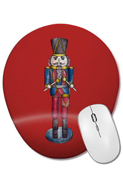 BASKI DÜNYASI Mouse Pad oval The Nutcracker Prince cu suport pentru încheietura mâinii