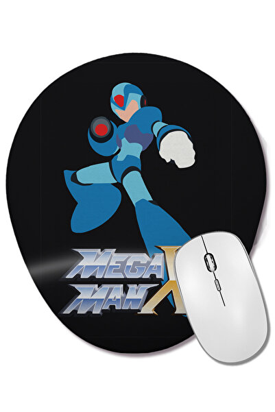 BASKI DÜNYASI Mega X Mouse Pad oval cu suport pentru încheietura mâinii