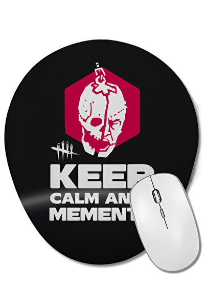 BASKI DÜNYASI Dead By Daylight Keep Calm And Memento Mouse Pad oval cu suport...