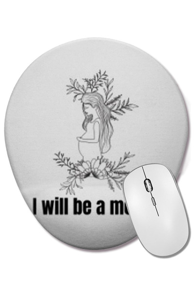 BASKI DÜNYASI Ziua Mamei Lumea are nevoie de mamilele noastre Mouse Pad oval ...