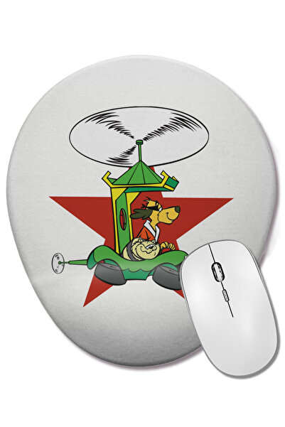 BASKI DÜNYASI Mouse Pad oval cu suport pentru încheietura mâinii The Phooeymo...