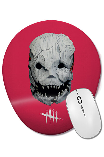 BASKI DÜNYASI Dead By Daylight Trapper Mouse Pad oval cu suport pentru încheietura mâinii